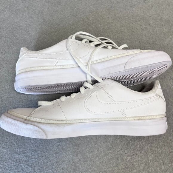 Nike Court Legacy Youth Shoes Size 7 All White School, Play, Streetwear - Picture 7 of 12